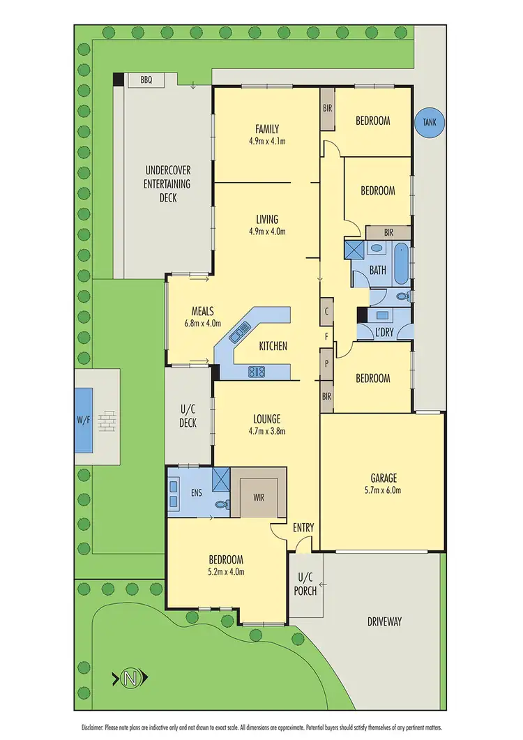 Floorplan of Homely house listing, 21 Sherlock Avenue, Tarneit VIC 3029