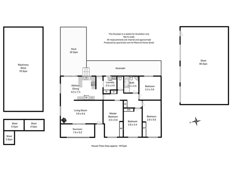 Floorplan of Homely house listing, 26 Nairn Street, Buckland TAS 7190