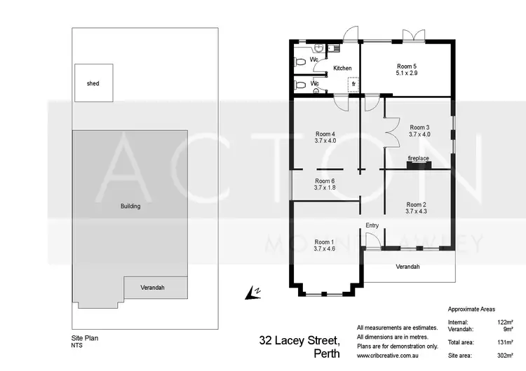 Floorplan of Homely house listing, 32 Lacey Street, Perth WA 6000