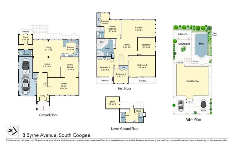 Floorplan of Homely house listing, 8 Byrne Avenue, South Coogee NSW 2034