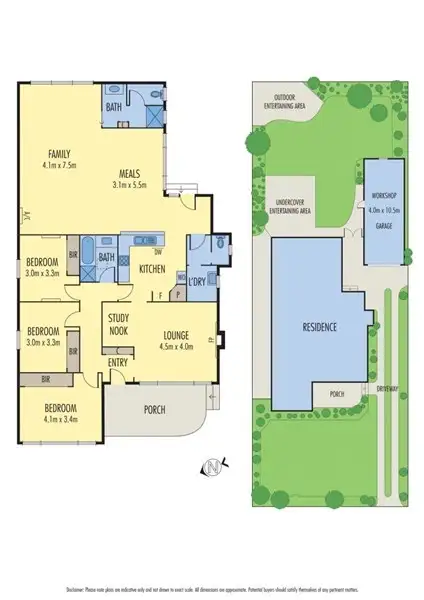 Floorplan of Homely house listing, 68 Moriah Street, Clayton VIC 3168