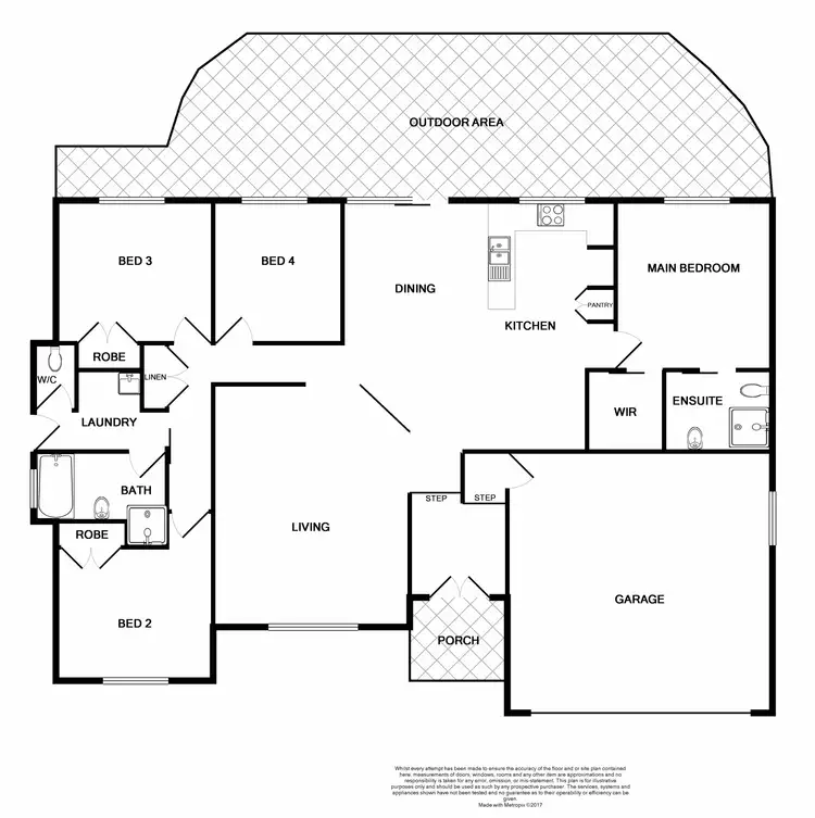 Floorplan of Homely house listing, 36 Squadron Cres, Rutherford NSW 2320