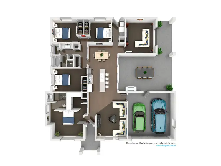 Floorplan of Homely house listing, 1 Watson Boulevard, Lloyd NSW 2650