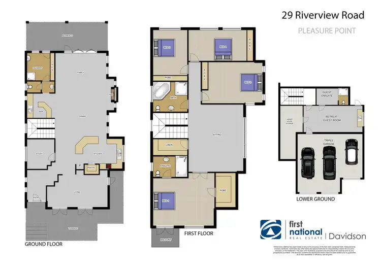 Floorplan of Homely house listing, 29 Riverview Road, Pleasure Point NSW 2172