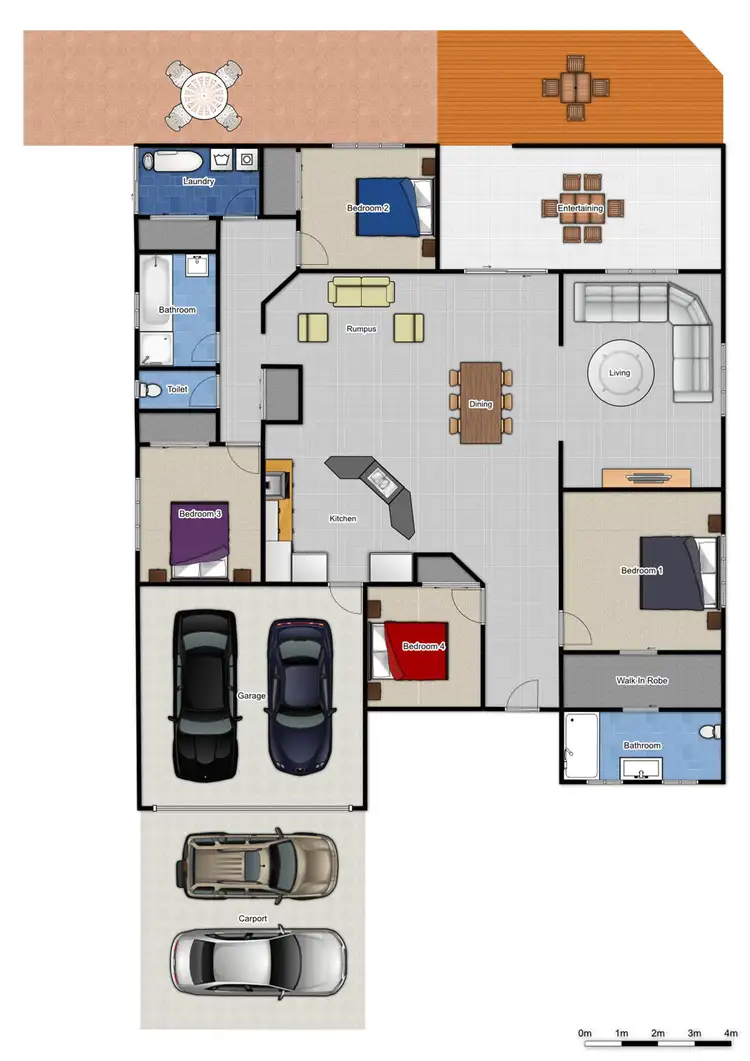 Floorplan of Homely house listing, 30 Holliday Drive, Edens Landing QLD 4207