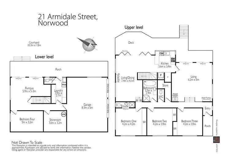 Floorplan of Homely house listing, 21 Armidale Street, Norwood TAS 7250
