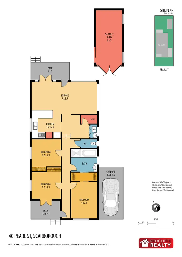 Floorplan of Homely house listing, 40 Pearl Street, Scarborough QLD 4020
