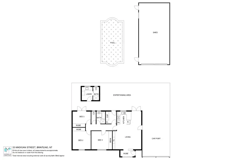 Floorplan of Homely house listing, 33 Madigan Street, Braitling NT 870