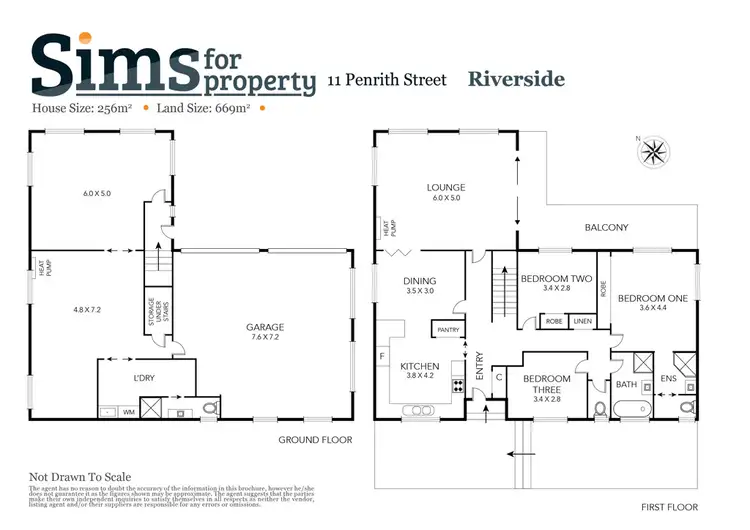 Floorplan of Homely house listing, 11 Penrith Street, Riverside TAS 7250