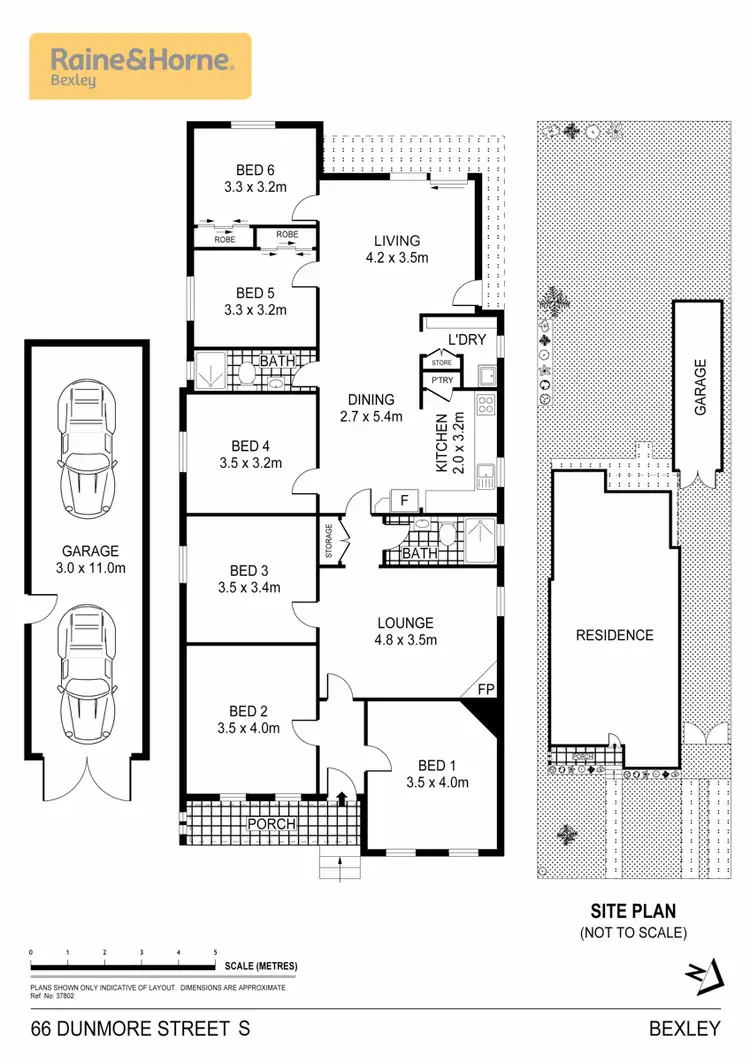 Floorplan of Homely house listing, 66 Dunmore Street, Bexley NSW 2207