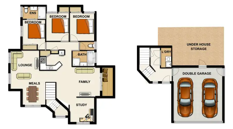 Floorplan of Homely house listing, 85 Kununurra Crescent, Shailer Park QLD 4128