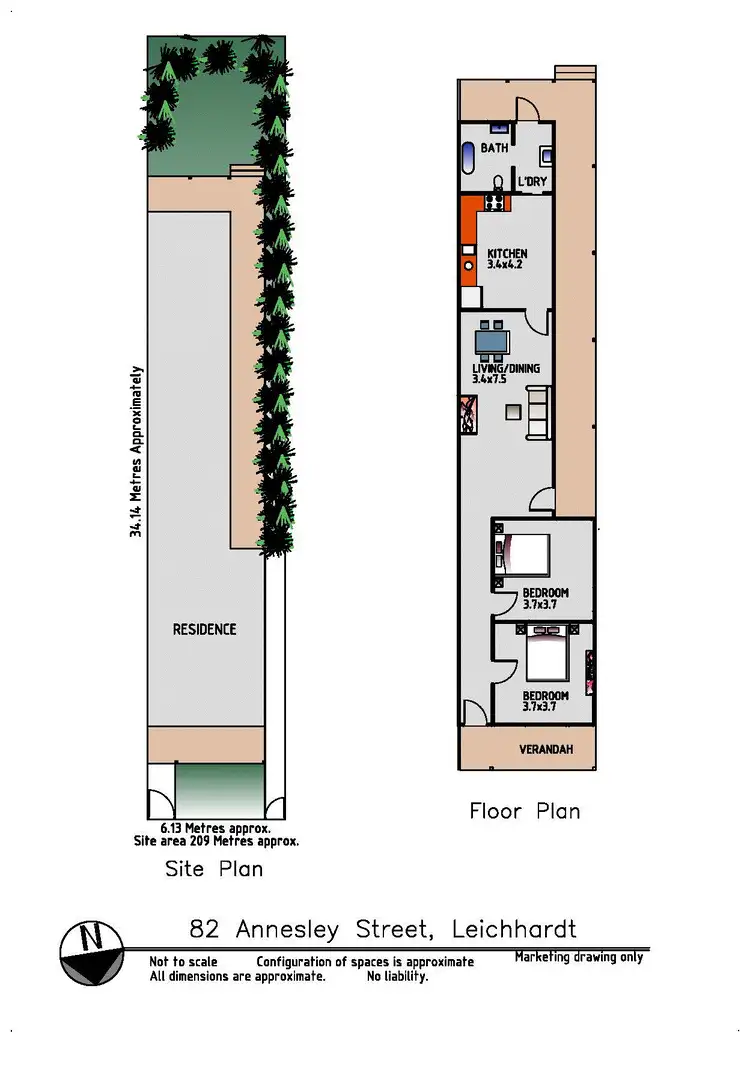 Floorplan of Homely house listing, 82 Annesley Street, Leichhardt NSW 2040