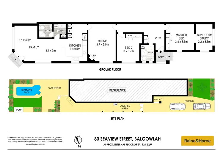 Floorplan of Homely house listing, 80 Seaview Street, Balgowlah NSW 2093