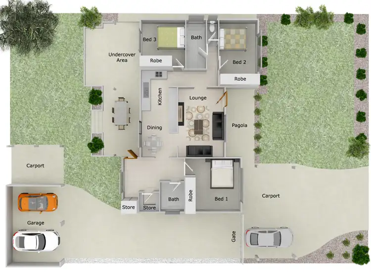 Floorplan of Homely house listing, 24 Byng Street, Tenambit NSW 2323