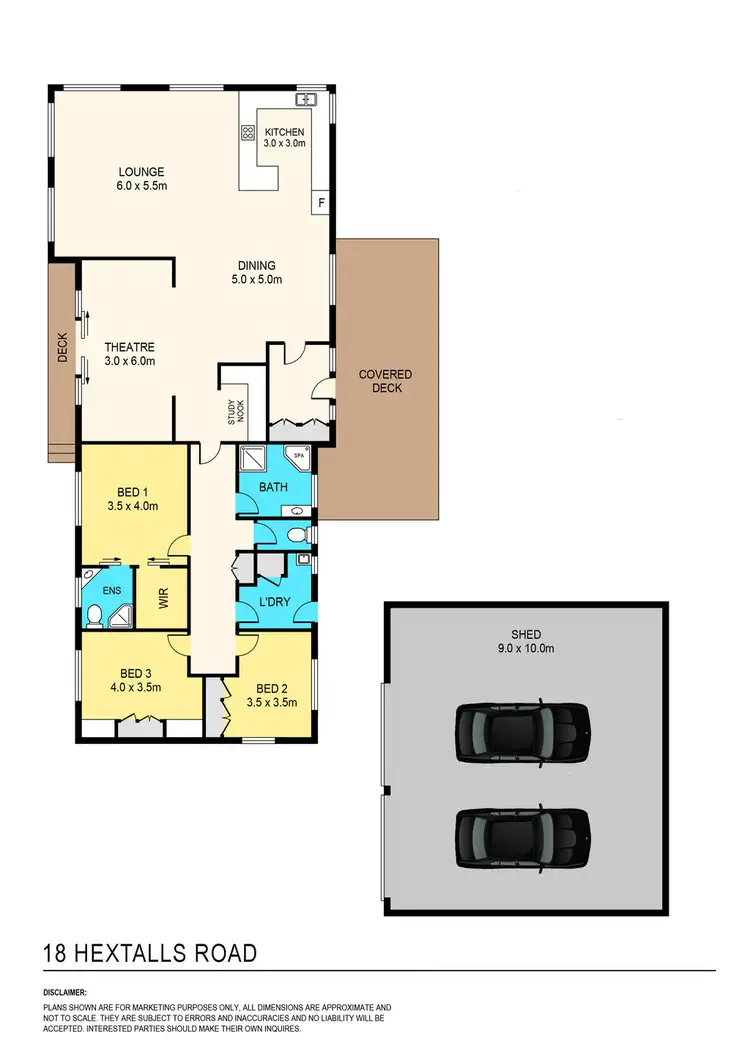 Floorplan of Homely house listing, 18 Hextalls Road, Lebrina TAS 7254