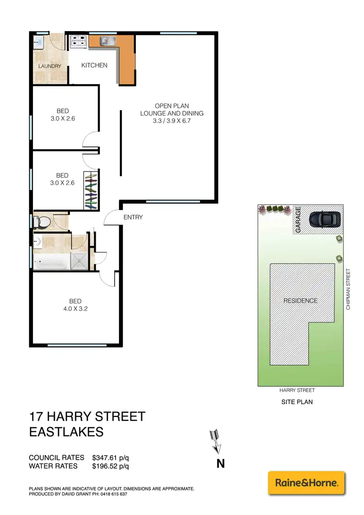 Floorplan of Homely house listing, 17 Harry Street, Eastlakes NSW 2018