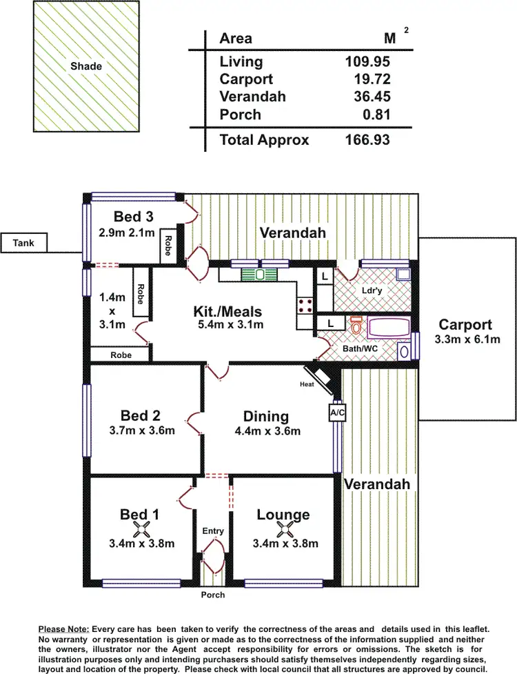 Floorplan of Homely house listing, 23 Karawirra Avenue, Rostrevor SA 5073