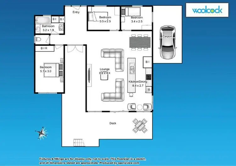 Floorplan of Homely house listing, 34 Fort Street, Riverside TAS 7250