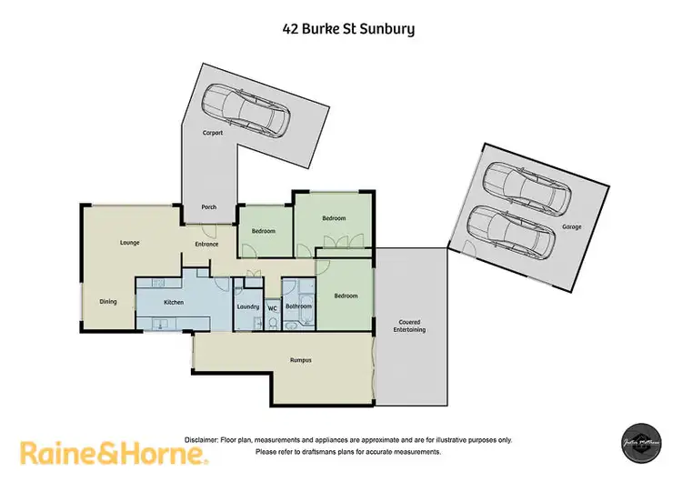 Floorplan of Homely house listing, 42 Burke Road, Sunbury VIC 3429