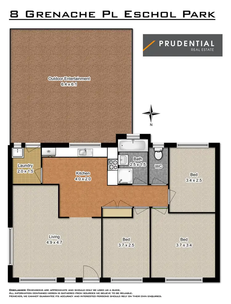 Floorplan of Homely house listing, 8 Grenache Place, Eschol Park NSW 2558