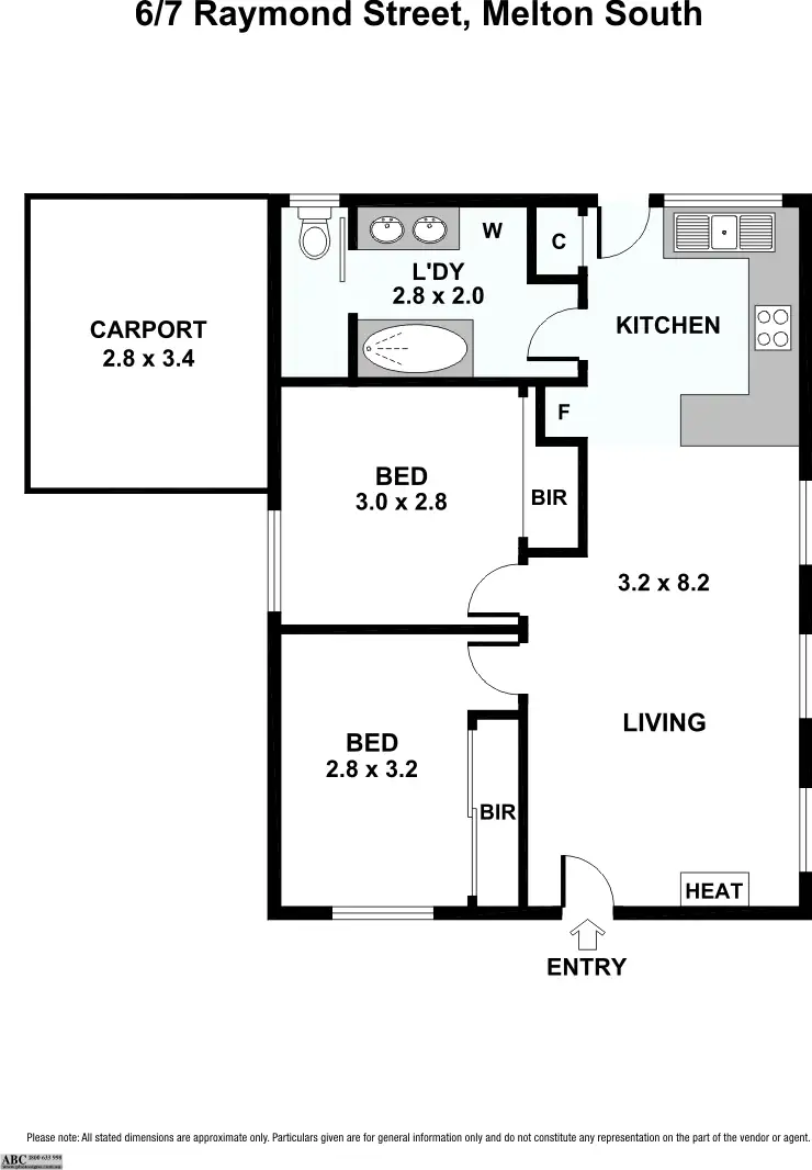 Floorplan of Homely house listing, 6-7 Raymond Street, Melton South VIC 3338
