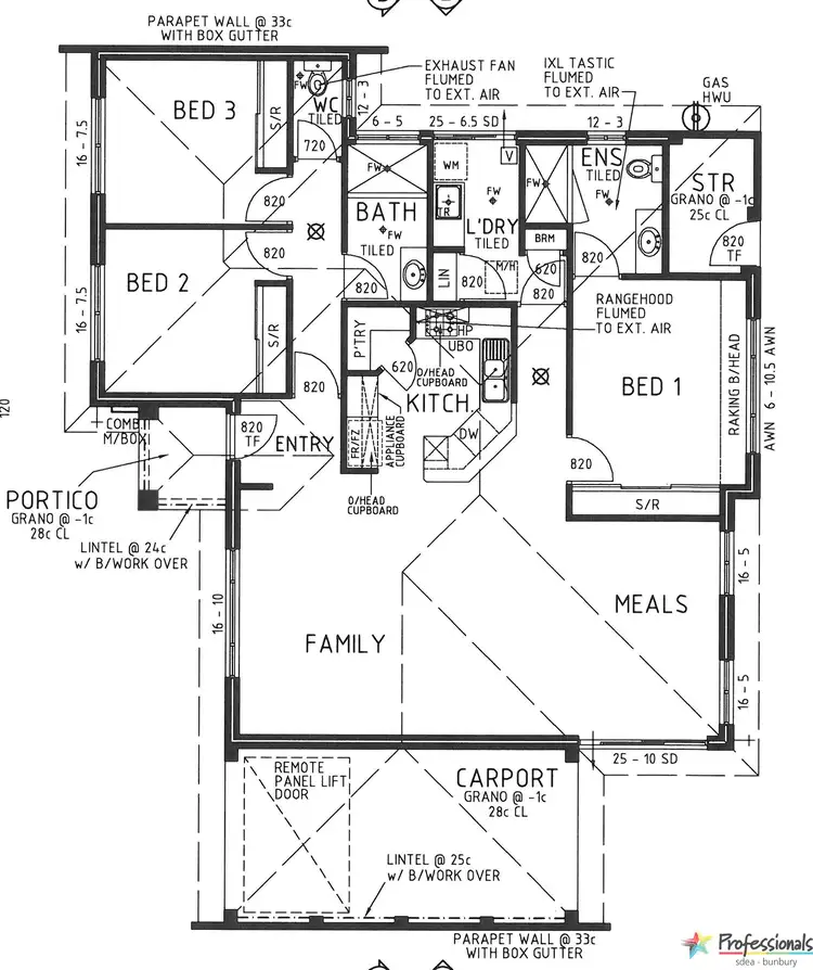Floorplan of Homely unit listing, 16B Wisbey Street, Carey Park WA 6230