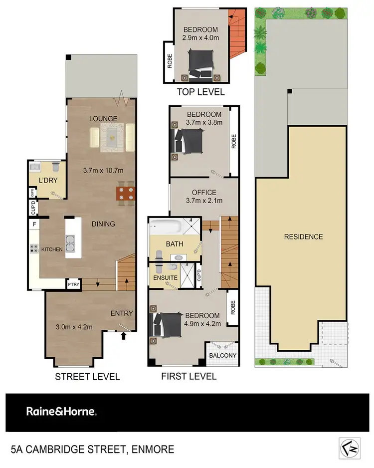 Floorplan of Homely house listing, 5A Cambridge Street, Enmore NSW 2042