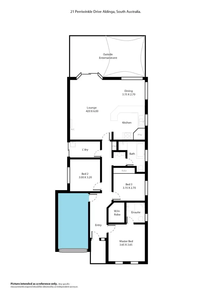 Floorplan of Homely house listing, 21 Periwinkle Drive, Aldinga Beach SA 5173