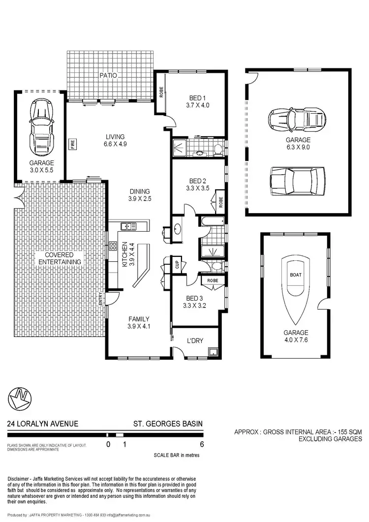 Floorplan of Homely house listing, 24 Loralyn Avenue, St Georges Basin NSW 2540