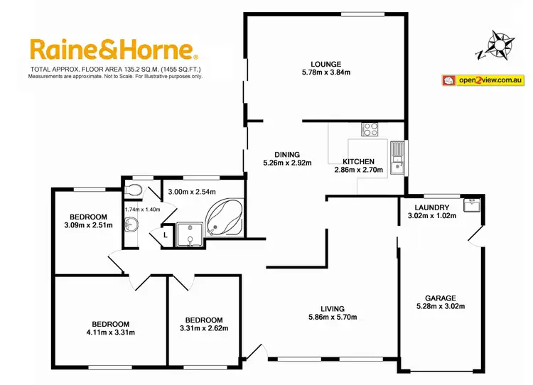 Floorplan of Homely house listing, 46 Hilltop Crescent, Surf Beach NSW 2536