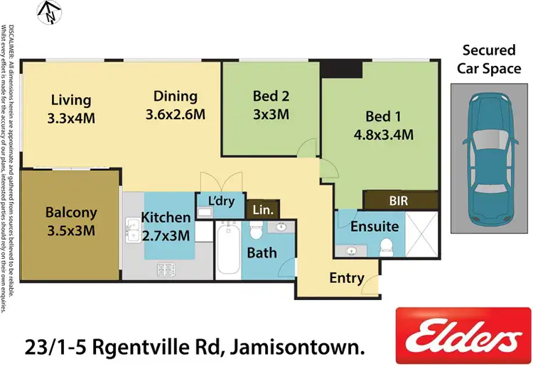 Floorplan of Homely house listing, 23/1-5 Regentville Road, Jamisontown NSW 2750