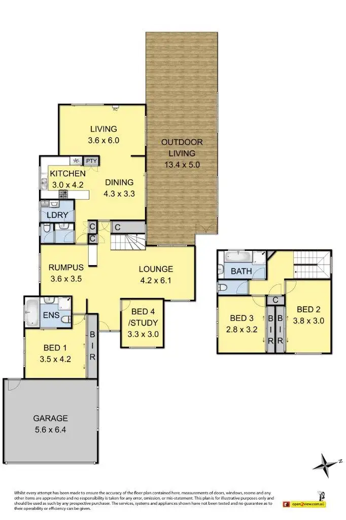 Floorplan of Homely house listing, 8 Elmes Court, Hoppers Crossing VIC 3029