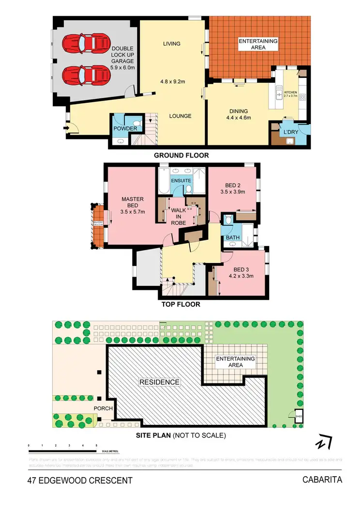 Floorplan of Homely house listing, 47 Edgewood Crescent, Cabarita NSW 2137