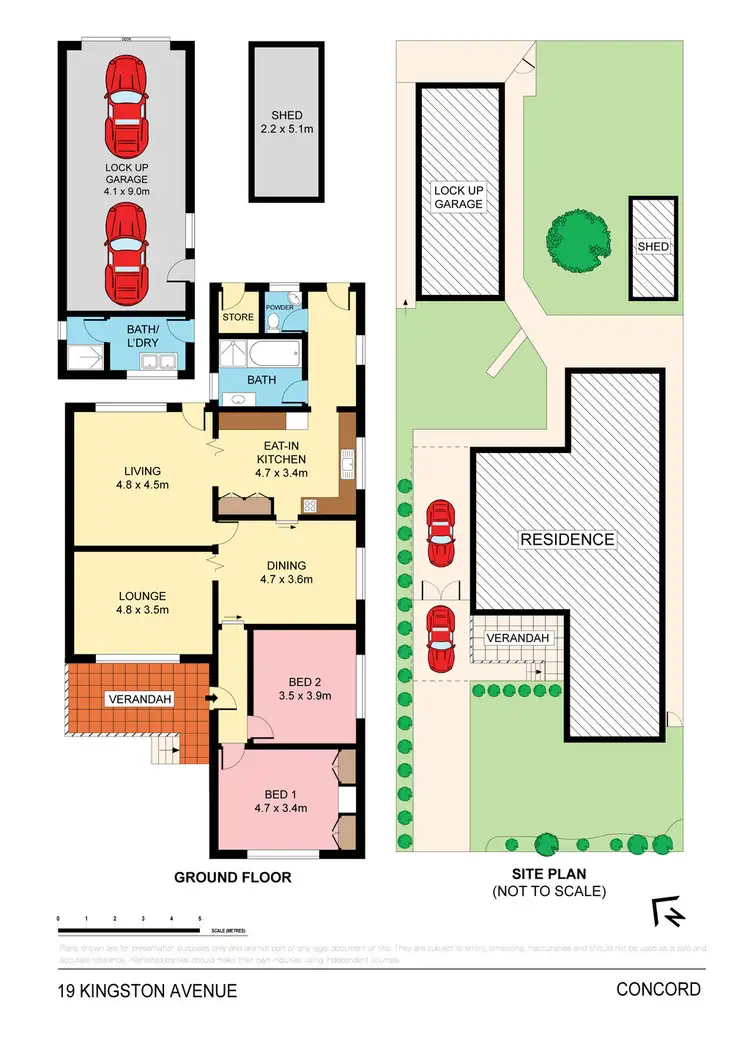 Floorplan of Homely house listing, 19 Kingston Avenue, Concord NSW 2137