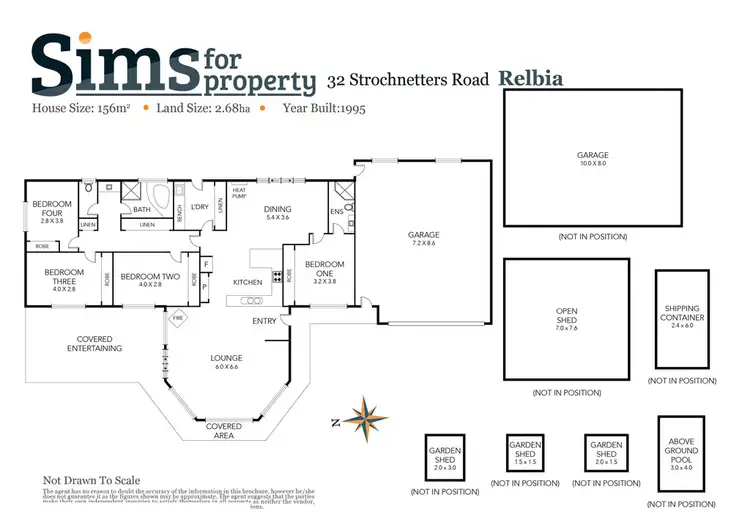 Floorplan of Homely house listing, 32 Strochnetters Road, Relbia TAS 7258