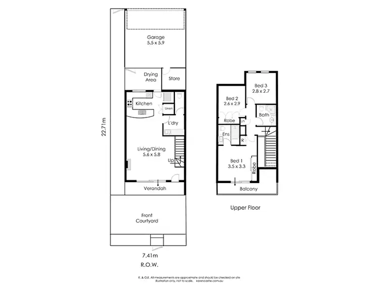 Floorplan of Homely townhouse listing, 17/22 Geddes Street, Victoria Park WA 6100