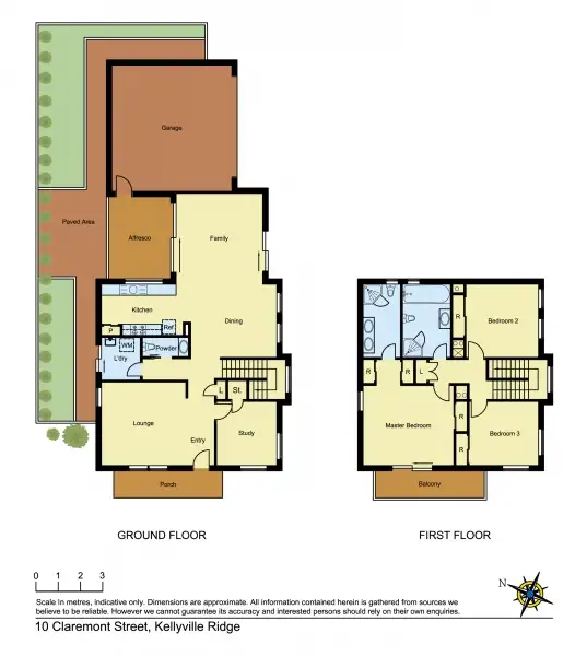 Floorplan of Homely house listing, 10 Claremont Street, Kellyville Ridge NSW 2155