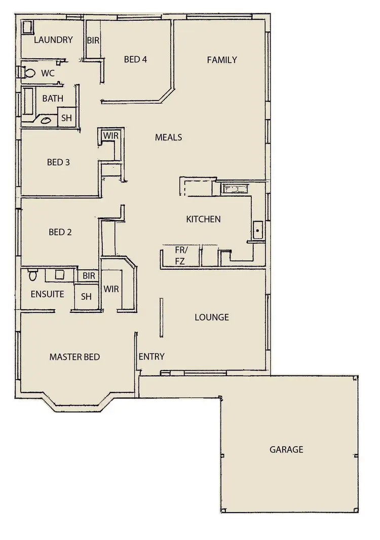 Floorplan of Homely house listing, 89 Culeenup Road, North Yunderup WA 6208