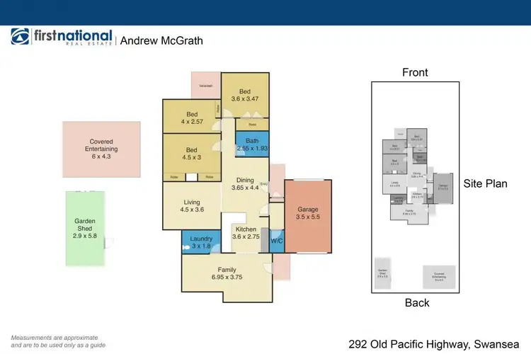 Floorplan of Homely house listing, 292 Pacific Highway, Swansea NSW 2281