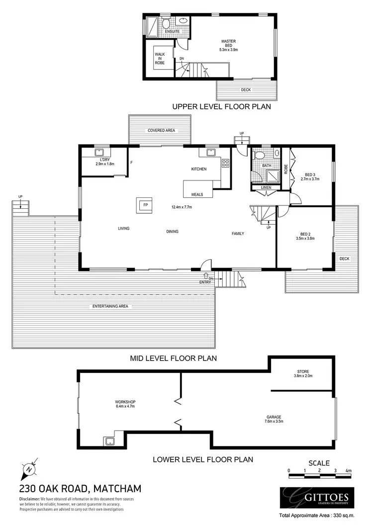 Floorplan of Homely rural property listing, 230 Oak Road, Matcham NSW 2250