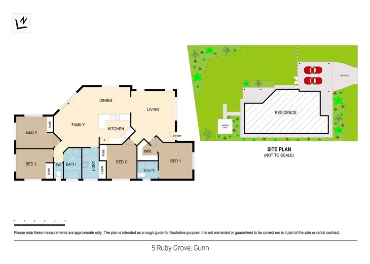 Floorplan of Homely house listing, 5 Ruby Grove, Gunn NT 832