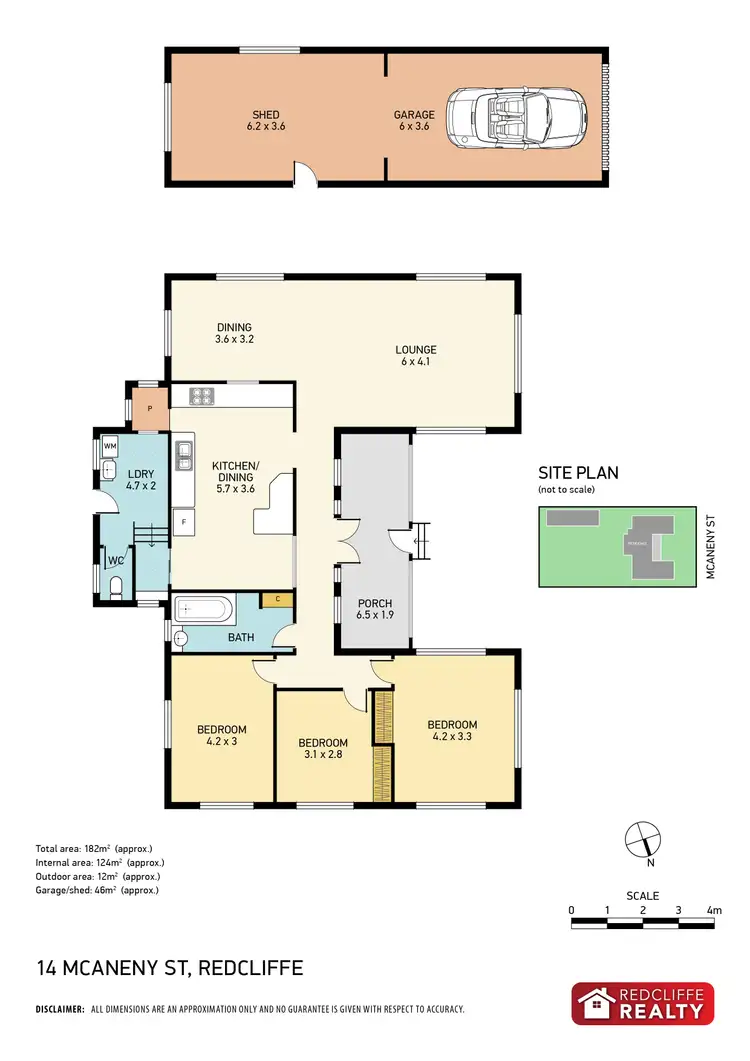 Floorplan of Homely house listing, 14 McAneny Street, Redcliffe QLD 4020