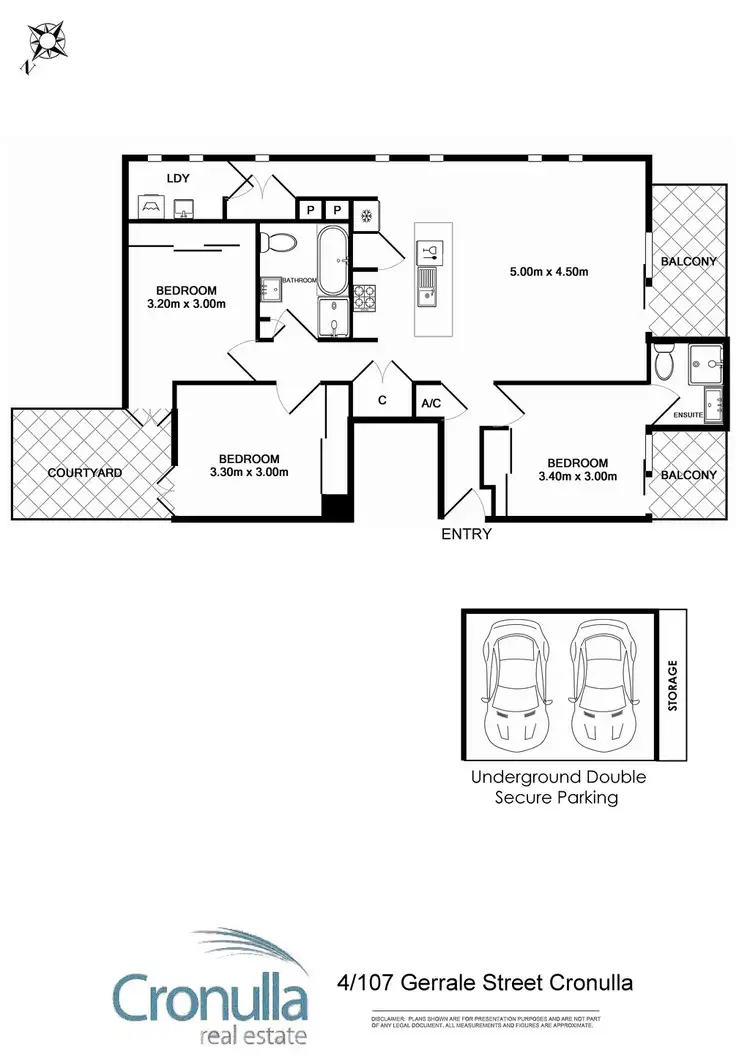 Floorplan of Homely apartment listing, 4/107 Gerrale Street, Cronulla NSW 2230