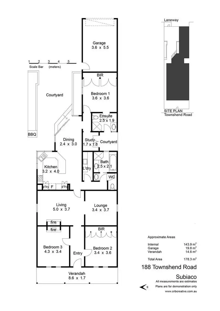 Floorplan of Homely house listing, 188 Townshend Road, Subiaco WA 6008