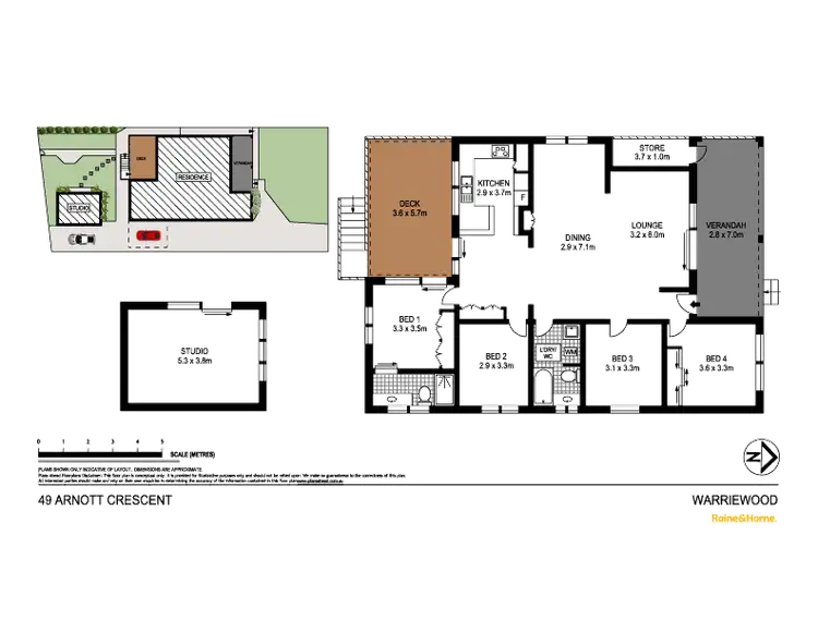 Floorplan of Homely house listing, 49 Arnott Crescent, Warriewood NSW 2102