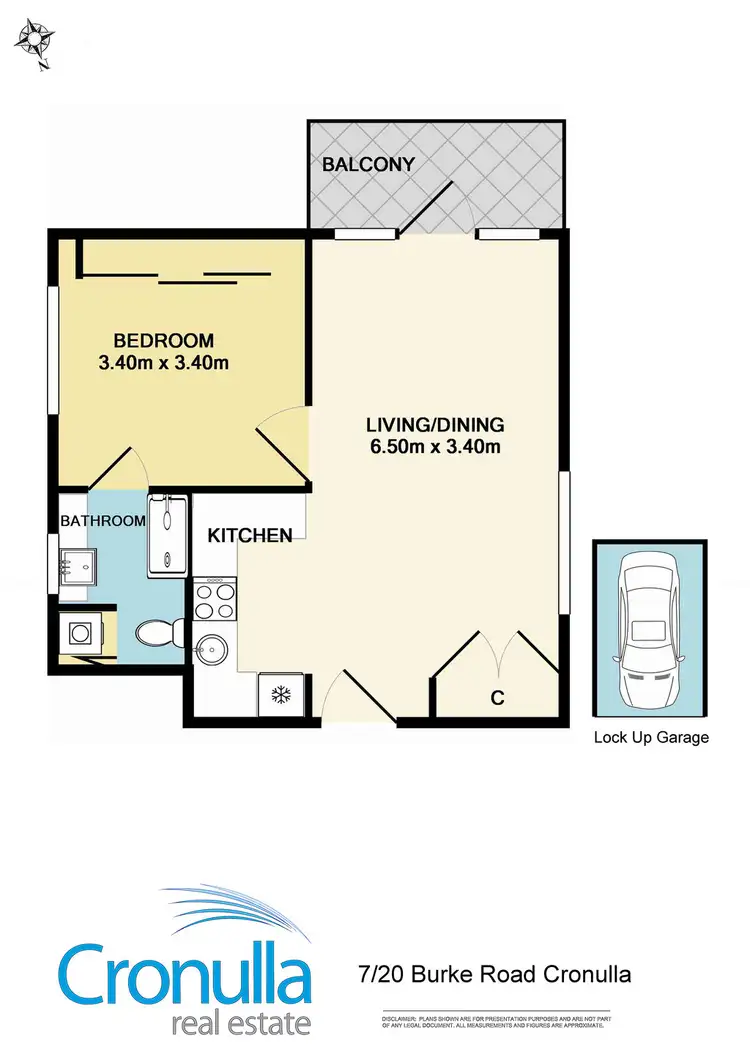 Floorplan of Homely apartment listing, 7/20 Burke Rd, Cronulla NSW 2230