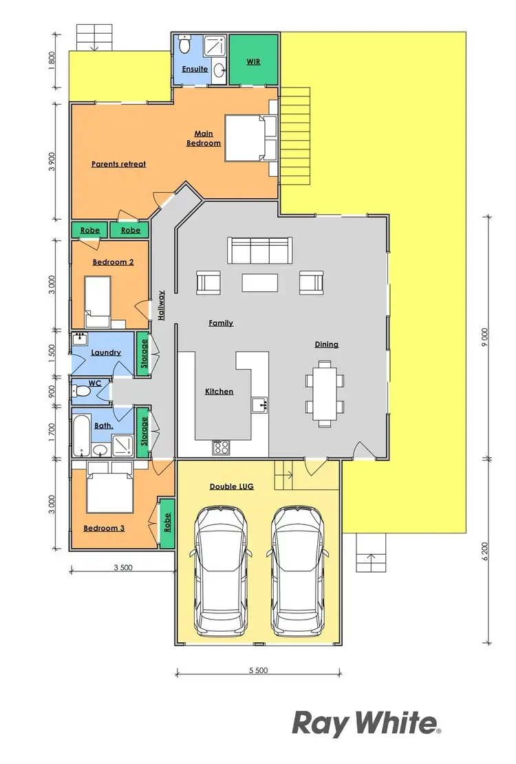 Floorplan of Homely house listing, 3 Cowan Road, Taree NSW 2430