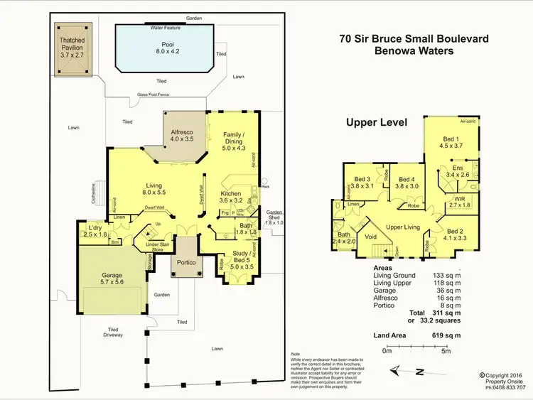 Floorplan of Homely house listing, 70 Sir Bruce Small Boulevard, Benowa Waters QLD 4217