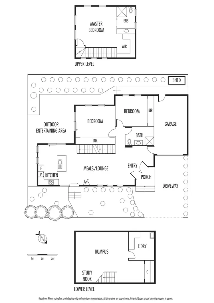 Floorplan of Homely townhouse listing, 2/124 Power Avenue, Chadstone VIC 3148