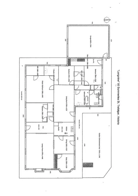 Floorplan of Homely house listing, 50 Summerlea Street, Trafalgar VIC 3824